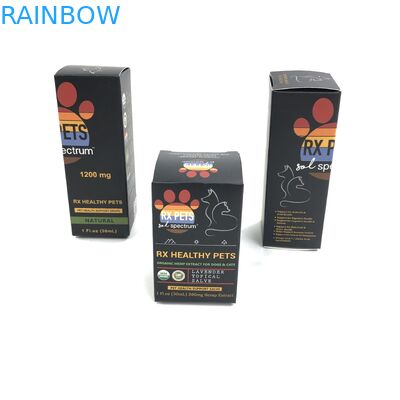 Niestandardowa błyszcząca folia o grubości 400g Biała tektura na leki Spary Butelki z biżuterią Opakowanie kartonowe