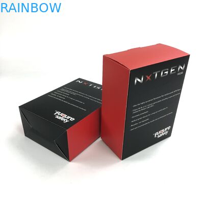 Niestandardowa folia matowa UV o grubości 400g Biała tektura na zabawki FoodSpary Butelki Opakowanie kartonowe