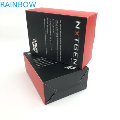 Niestandardowa folia matowa UV o grubości 400g Biała tektura na zabawki FoodSpary Butelki Opakowanie kartonowe