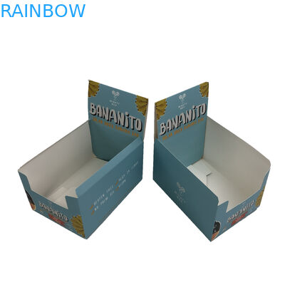 Niestandardowa folia matowa UV o grubości 350g Biały karton na cukierki Cookied Spary Bottles Display Opakowanie kartonowe