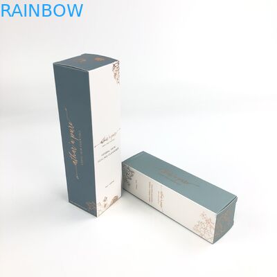 Niestandardowe logo z nadrukiem butelek lub słoików do pielęgnacji skóry pakujących papierowe pudełko kosmetyczne