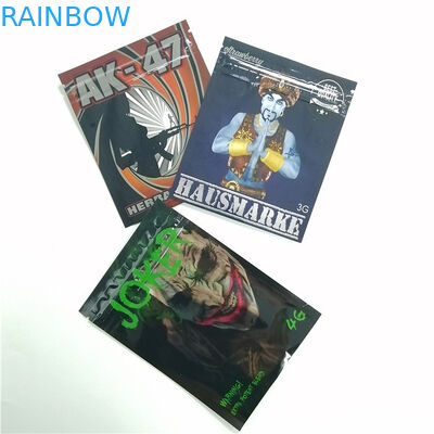 Cmyk 100 mikronów Ziołowe torebki do pakowania kadzideł 4g