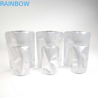 Niestandardowe uszczelnienie termiczne z możliwością ponownego uszczelnienia materiał AL bez zamka błyskawicznego Doypack Sealer torby z folii aluminiowej woreczki stojące torby na alkohol w płynie