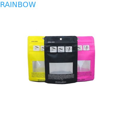 Potrójny zamek CBD Candy Mylar Ziplock Pouch 200mic