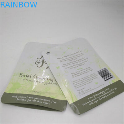 Druk cyfrowy Folia aluminiowa Małe saszetki na krem ​​do rąk