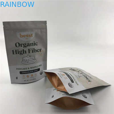 Stojąca saszetka z zamkiem błyskawicznym z Window Doypack na suszone owoce