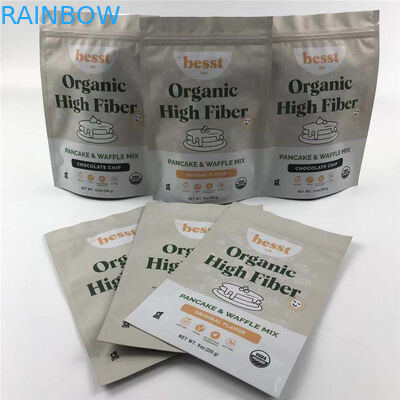 Stojąca saszetka z zamkiem błyskawicznym z Window Doypack na suszone owoce