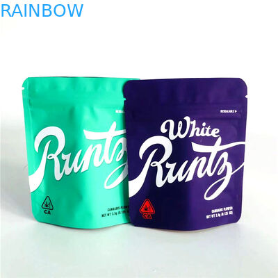 Niestandardowe zaakceptowane gumowe torby do pakowania Miękkie w dotyku torby stojące