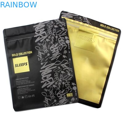 Promocyjna koszulka z nadrukiem na zamek błyskawiczny Zamek błyskawiczny Przezroczyste opakowanie Opp Worek foliowy na odzież