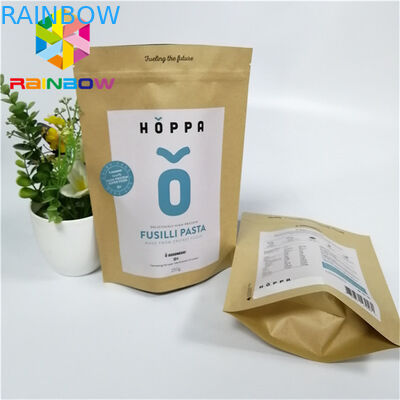 Opakowania papierowe z nadrukiem Woreczki strunowe z dolną kieszenią na żywność