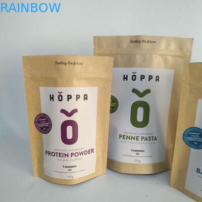 Stand Up MPET CMYK Worki do pakowania ziaren kawy 200 mikronów