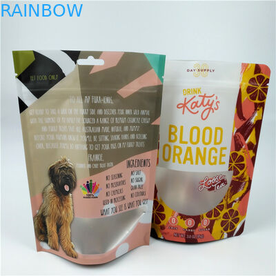 Niestandardowe odporne na zapach torby mylarowe plastikowe stojące woreczki na suwak Cbd opakowania na żywność folia aluminiowa woreczek na cukierki