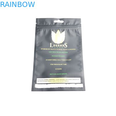 Matowa folia MOPP VMPET Zamykana na zamek torba na tytoń do papierosów