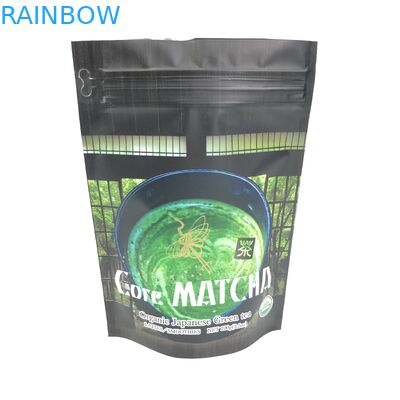 Pokrowiec MOPP Resealable Stand Up Pouch 120 mikronów na zieloną herbatę