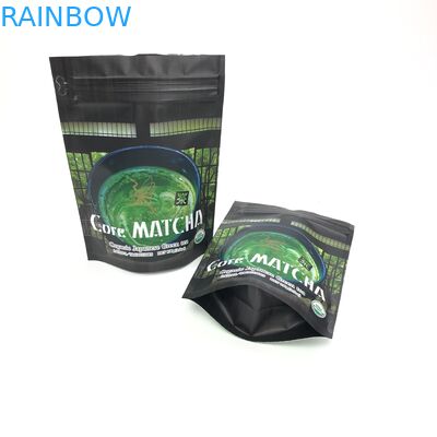 Pokrowiec MOPP Resealable Stand Up Pouch 120 mikronów na zieloną herbatę