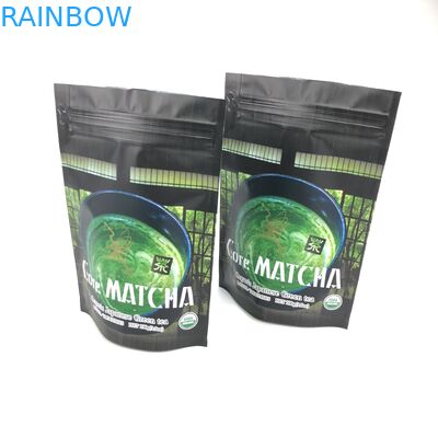 Pokrowiec MOPP Resealable Stand Up Pouch 120 mikronów na zieloną herbatę