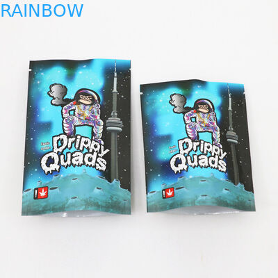 CMYK 4,3 mil grube torby papierowe zabezpieczone przed dziećmi Koperty Cbd