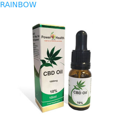 Kartonowe pudełko na butelkę z kroplomierzem o pojemności 30 ml CMYK 200mic