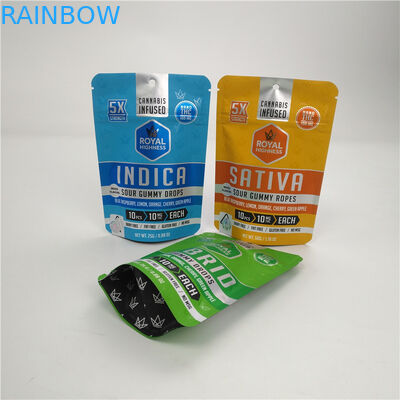 Low Moq 3.5g 7g VMPET Alunminum Folia Mylar Bag 100 mikronów