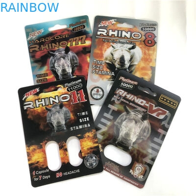 89x127mm Magnum 24K 3d blister na pigułki poprawiające seksualność