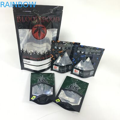 Proszek CMYK 120 mikronów Wielokrotnego użytku woreczek z folii aluminiowej Cbd Gummy