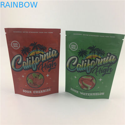 Ciasteczka 3,5g VMPET 100 mikronów Weed Stand Up Pouch na CBD