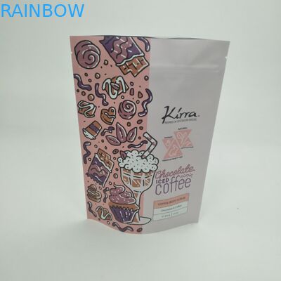 Bolsa Matt Film MOPP VMPET Ponownie zamykane, stojące etui na fasolę Doypack