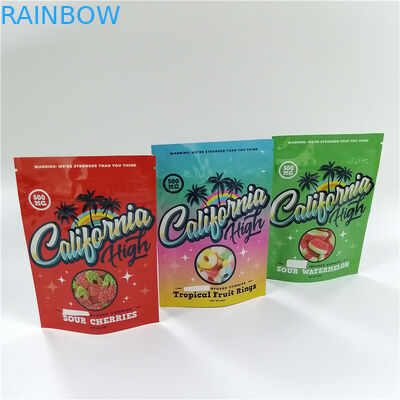 Wklęsłodruk Mylarowy worek do pakowania VMPET For Gummies Bear