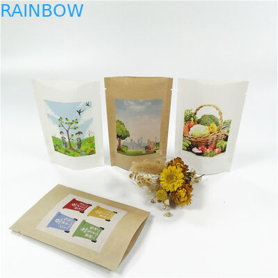 Biodegradowalna torba papierowa 100mircon VMPET Kraft