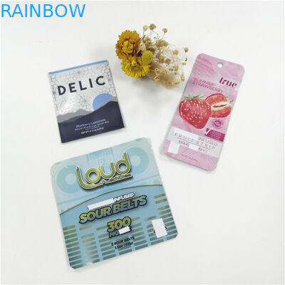 3,5g CB TH 100mircon CMYK Metaliczna torba do pakowania z nadrukiem