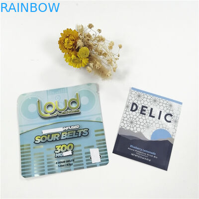 3,5g CB TH 100mircon CMYK Metaliczna torba do pakowania z nadrukiem