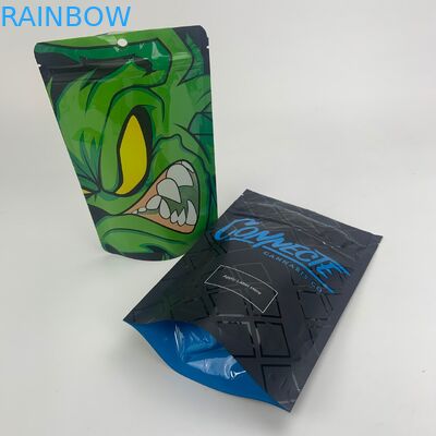 180 mikronów VMPET LLDPE Plastikowe woreczki na żywność Ziplock