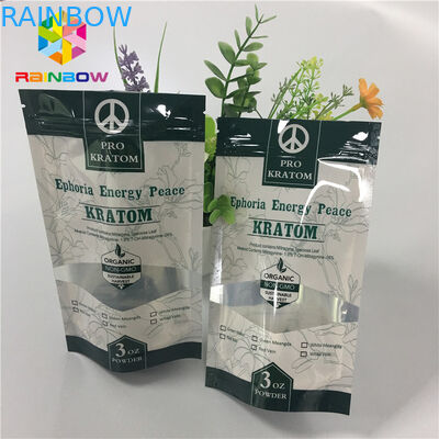 Zamykane, odporne na zapachy woreczki Mylar Ziplock z okienkiem