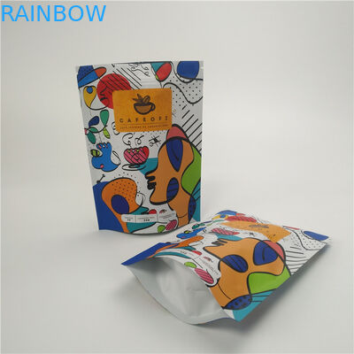 Food Grade Coffee Packaging Mylar Bag Stand Up Pouch Torby na żywność z logo