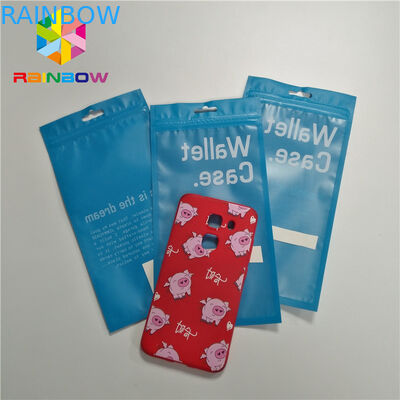 Ziplock Clear Matte 3 Side Seal Flat Etui na etui na telefon / pakowanie kabli