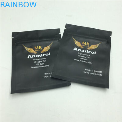 Zipper Matte Snack Plastikowe woreczki Opakowanie z nadrukiem z trzech stron uszczelnione