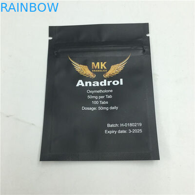 Zipper Matte Snack Plastikowe woreczki Opakowanie z nadrukiem z trzech stron uszczelnione