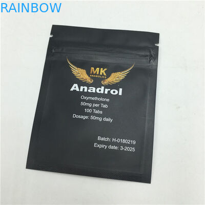 Zipper Matte Snack Plastikowe woreczki Opakowanie z nadrukiem z trzech stron uszczelnione