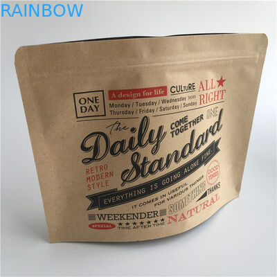 Folia aluminiowa Torebki na herbatę z papieru pakowego ze strunami Stand Up Heat Seal Drukowane