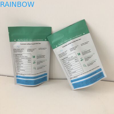 Folia aluminiowa Stand Up Zipper Opakowanie przekąsek z nadrukiem cyfrowym