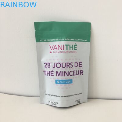 Folia aluminiowa Stand Up Zipper Opakowanie przekąsek z nadrukiem cyfrowym