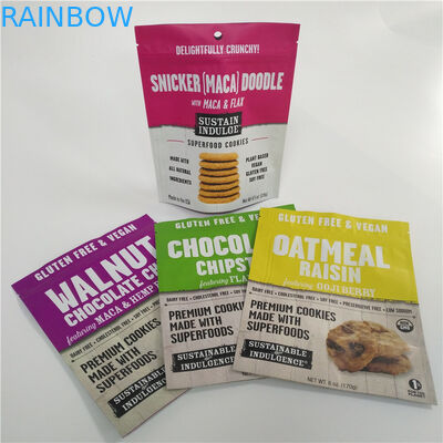 Plastikowe torby do pakowania w stojaki Ziplock z nadrukiem 1 galon klasy spożywczej