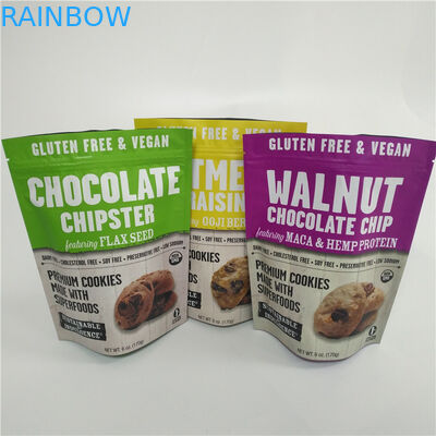 Plastikowe torby do pakowania w stojaki Ziplock z nadrukiem 1 galon klasy spożywczej