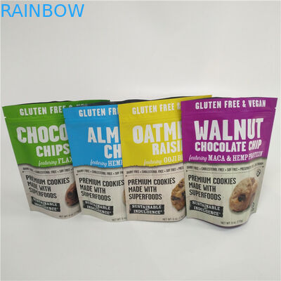 Plastikowe torby do pakowania w stojaki Ziplock z nadrukiem 1 galon klasy spożywczej