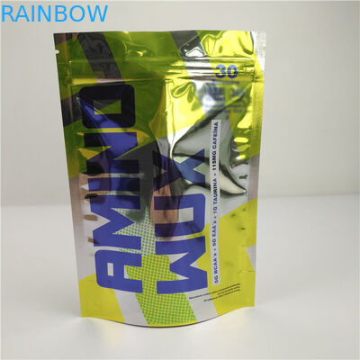 Snack Glossy Coloured Zip Lock Plastikowe woreczki Opakowanie Odporne na zapach