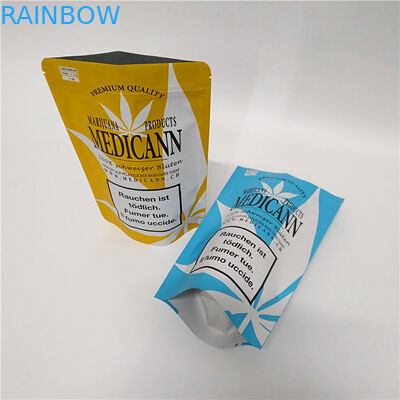 Niestandardowe, wodoodporne, zabezpieczone przed dziećmi, cyfrowe, drukowane woreczki stojące z mylaru z zamkiem błyskawicznym