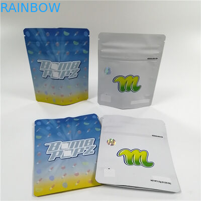 Gummy Bear Jadalne Mylar Plastikowe torby z folii aluminiowej Miękkie w dotyku