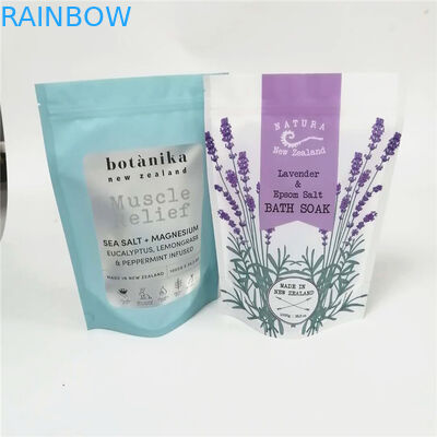 Plastikowe woreczki z solą morską oceanu Opakowanie Samodzielne, zamykane, niestandardowe logo