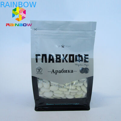 Torebki z cukierkami orzechowymi, z możliwością ponownego uszczelnienia, z płaskim dnem, z klinem, z ośmiostronnym nadrukiem UV