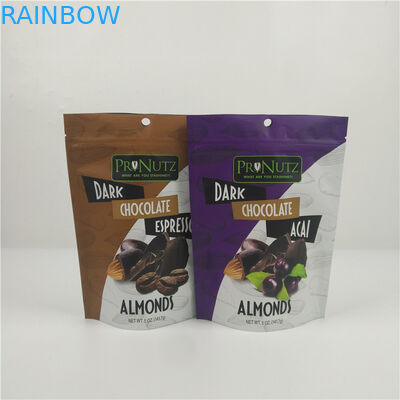 Plastikowy zamek błyskawiczny z nadrukiem spożywczym z niestandardowym nadrukiem woreczki do tabliczki czekolady